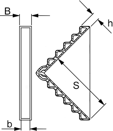Schutzecken 12x60 Zeichnung