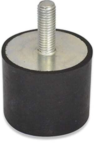 Gummi-Metall-Puffer AG M12x33