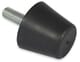 Gummi-Metall-Anschlagpuffer AG M10x25