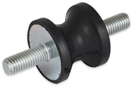 Gummi-Metall-Puffer AG/AG M12x37