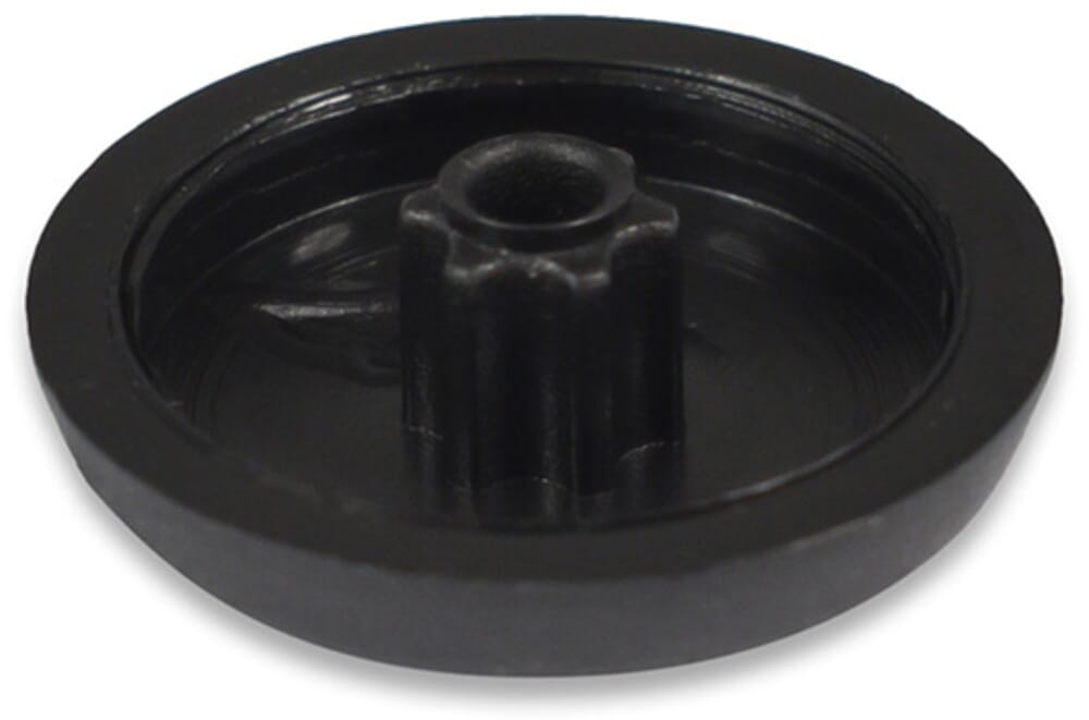 Kappe für Torx-Schrauben Nr. 30, LDPE, schwarz ~ RAL 9005
