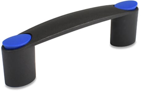 Bügelgriffe 150 +-1 / Kappe blau