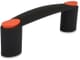 Bügelgriffe 150 +-1 / Kappe orange