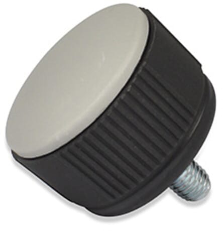 Rändelschrauben M10x40 / Kappe silber