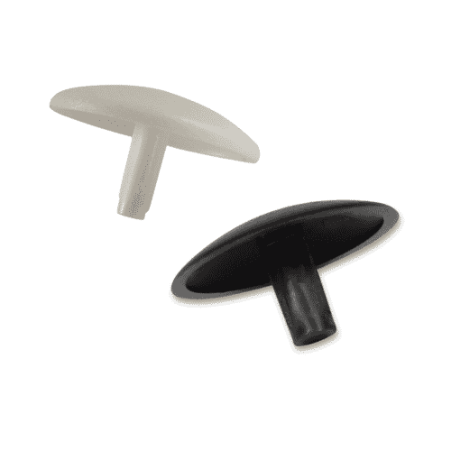 オンラインショップ Lamellar plugs emico | black PE, 120/50x3-5,5, rectangular 絵本・児童書