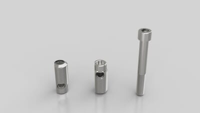 Stoss Nut Automatik-Stoß-Verbinder Set, Nut 8 | bfm